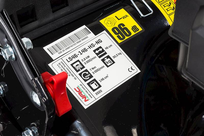 KOSIARKA SPALINOWA NAC LS46-146-HS-NG NAPĘD         2,6 KW         3,5KM          46cm