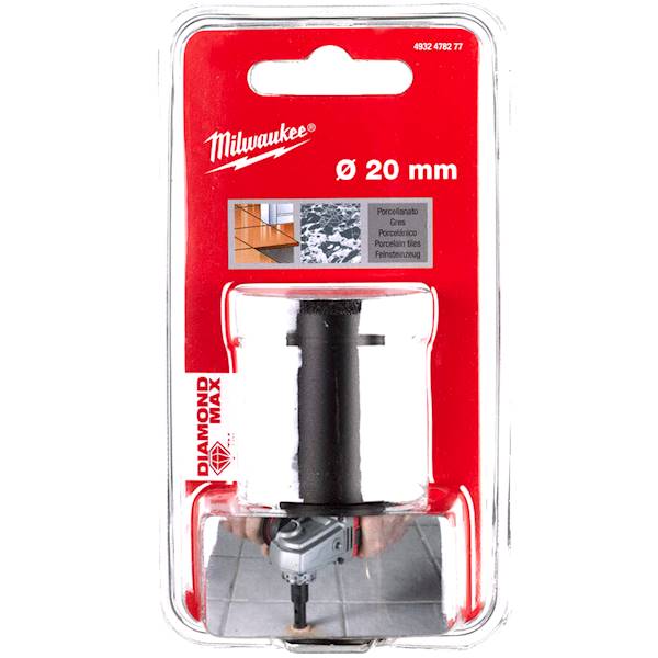 Otwornica diamentowa koronka gres 20mm M14 Milwaukee - 4932478280