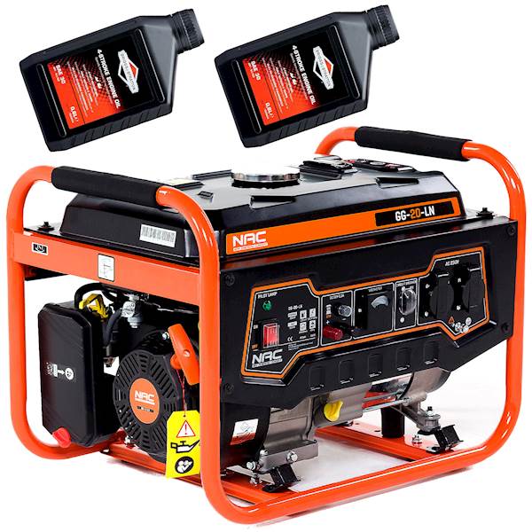 Agregat prądotwórczy NAC GG-20-LN 2,2kW AVR