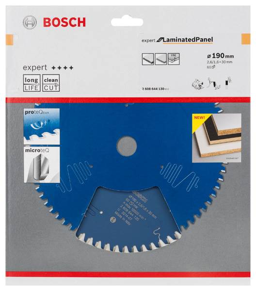 PIŁA TARCZOWA BOSCH EXPERT FOR L.P 190X30X2,6 60Z  2608644130