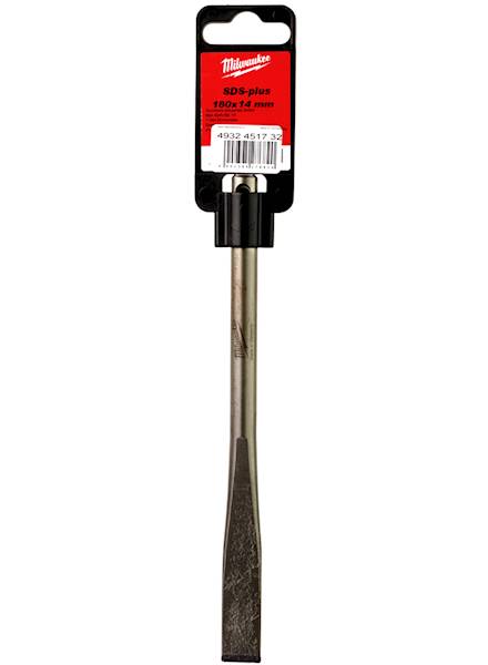 Dłuto płaskie cienkie 14/180 SDS-Plus Milwaukee - 4932451732