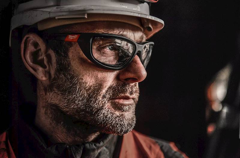 Okulary ochronne z uszczelką Milwaukee bezbarwne 4932471885