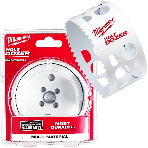 Otwornica koronka Multimaterial  HOLE DOZER Milwaukee 64mm - 49560147