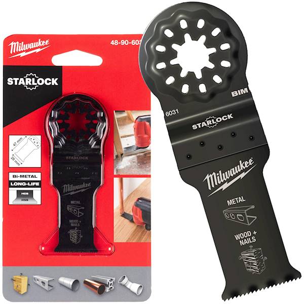 Brzeszczot Drewno Metal PCV 28x47mm Milwaukee - 48906031