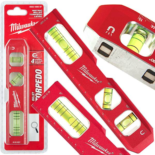 Poziomica magnetyczna TORPEDO 17cm Milwaukee - 4932459097