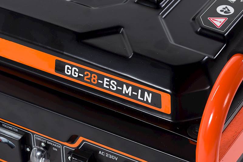 Agregat prądotwórczy NAC GG-28-ES-M-LN 3kW AVR el. START MIEDŹ