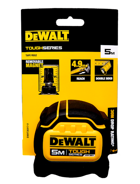 Miara taśma miernicza z MAGNESEM DeWalt 5M   DWHT36917-0
