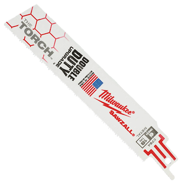5x brzeszczot TORCH do metalu 150mm 18TPI Milwaukee - 48005784