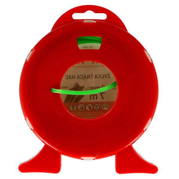 Żyłka tnąca do kos podkaszarek NAC GWIAZDKA 3mm 7m ZIELONA