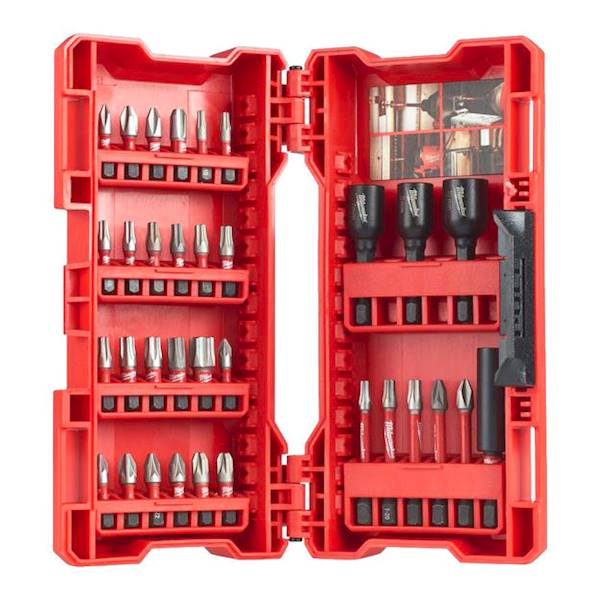 Zestaw bitów 33szt. SHOCKWAVE Milwaukee 4932430905 Udarowe !