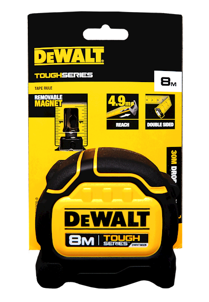 Miara taśma miernicza z MAGNESEM DeWalt 8M   DWHT36928-0