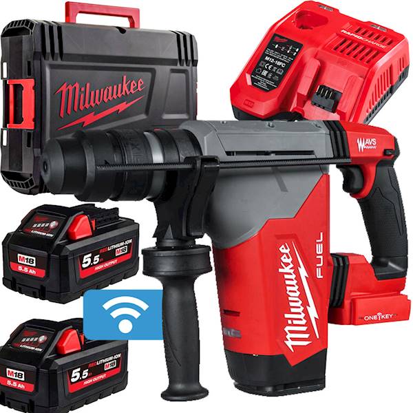 Młotowiertarka akumulatorowa Milwaukee M18ONEFHPX-552X  - 4933478496