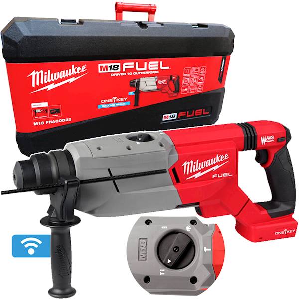 Młotowiertarka 4,9J SDS+ Milwaukee M18 FHACOD32-0C   4933492140