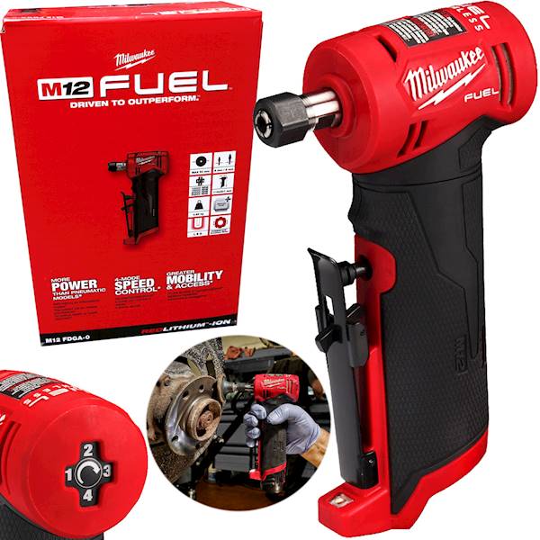Szlifierka trzpieniowa kątowa Milwaukee M12 FDGA-0 - 4933471438