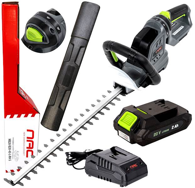 Nożyce do żywopłotu Akumulatorowe NAC HB20-B20-45-L-RH-S 45cm 2Ah