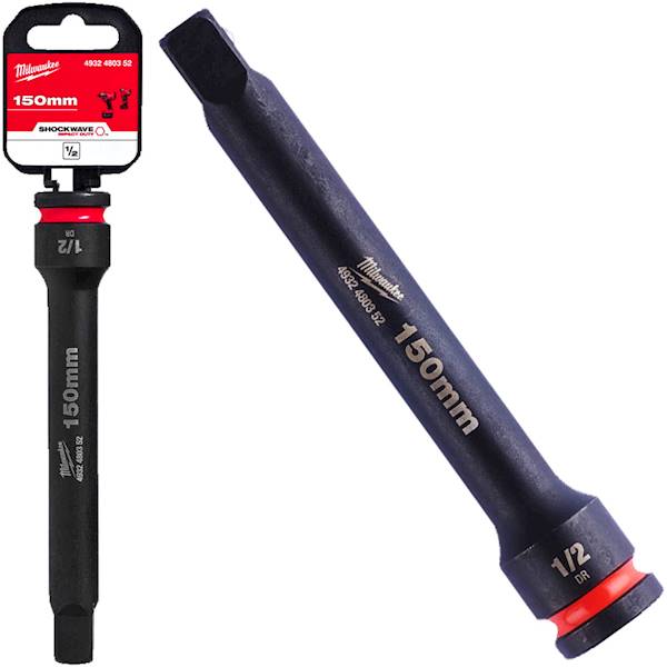 Przedłużka do nasadek udarowa 1/2 Milwaukee 150mm   4932480352