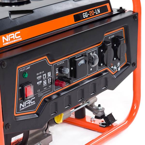 Agregat prądotwórczy NAC GG-20-LN 2,2kW AVR