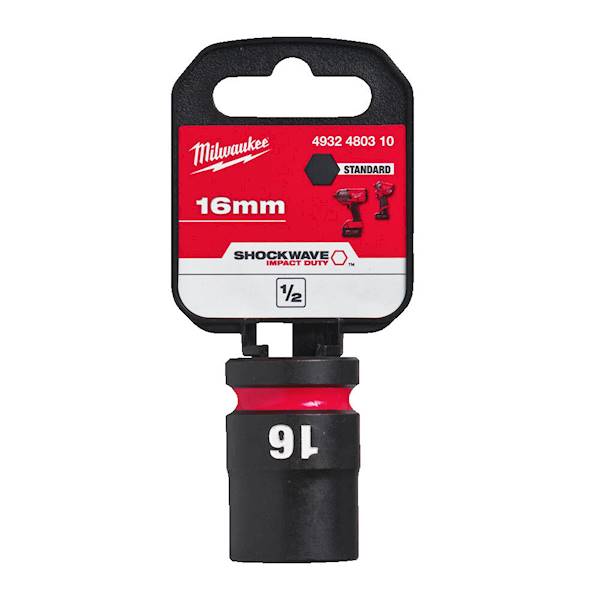 Nasadka udarowa sześciokątna 1/2 Milwaukee 16mm   4932480310