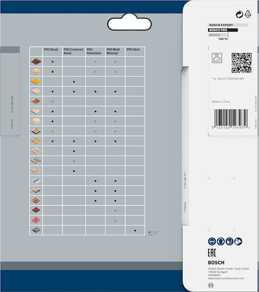 PIŁA TARCZOWA BOSCH OPTILINE 165x2,6x30/20 Z36  2608640603