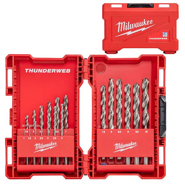 Wiertła do metalu HSS-G Milwaukee 4932352374