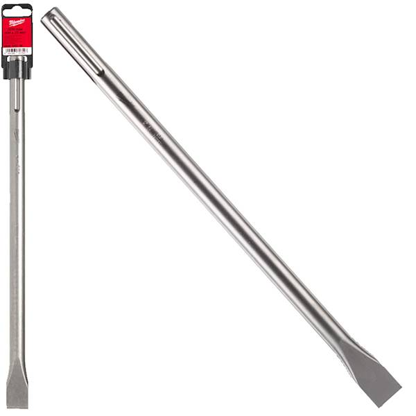 Dłuto płaskie wąskie 25/400 SDS-MAX Milwaukee - 4932343738