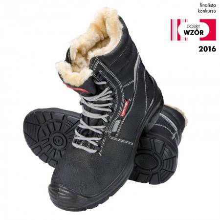 BUTY ROBOCZE OCIEPLANE SKÓRA S3 SRC ROZ.42  L3030142