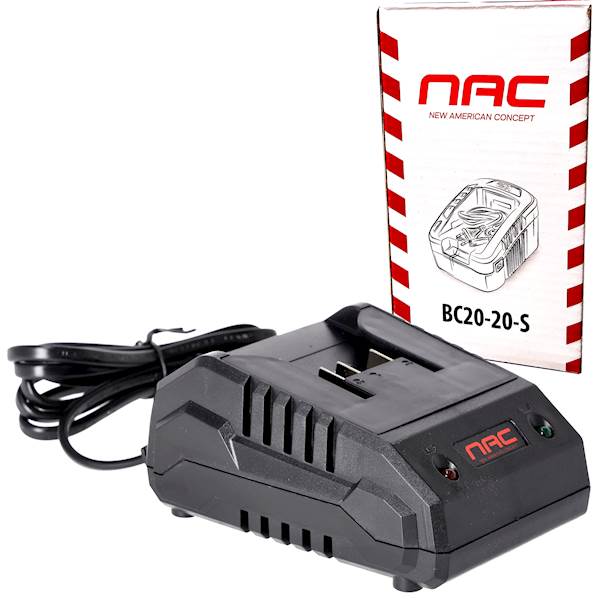 Ładowarka do akumulatorów 20V 2A NAC BC20-20-S AkuMultiSystem