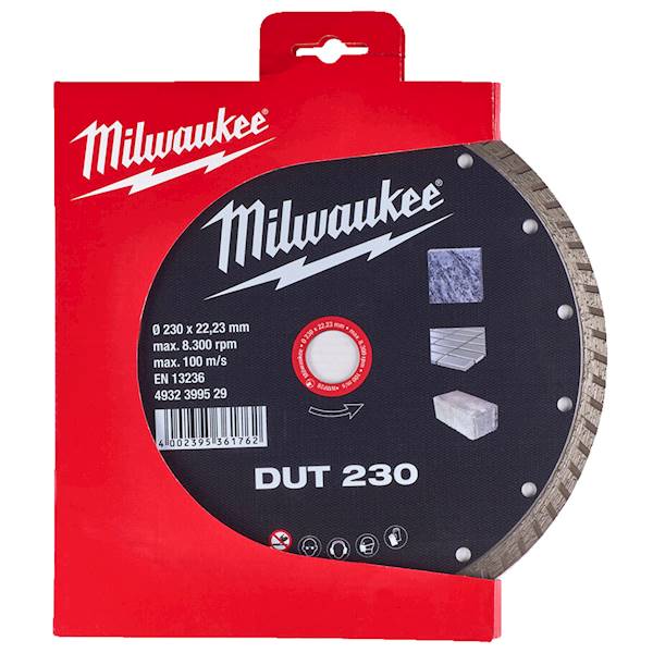 Tarcza diamentowa DUT 230mm  beton cegły Milwaukee   4932399529