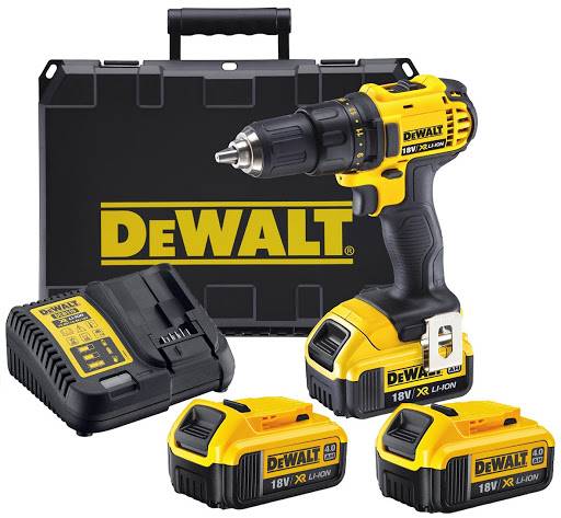WIERTARKO WKRĘTARKA DEWALT 18V 3x4,0Ah	DCD780M3