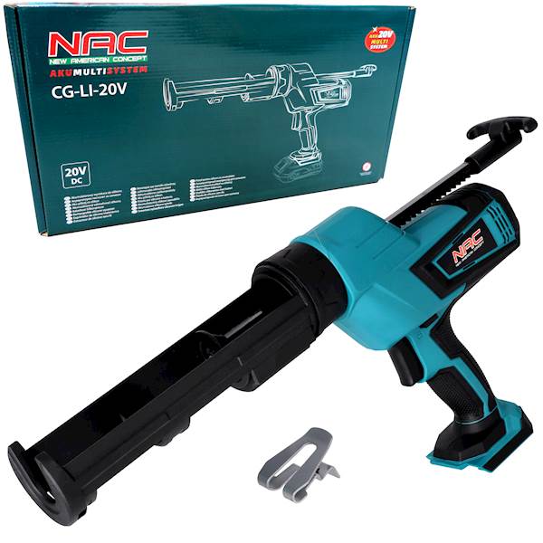Pistolet wyciskacz do silikonu akumulatorowy 20V NAC CG-LI-20V Body