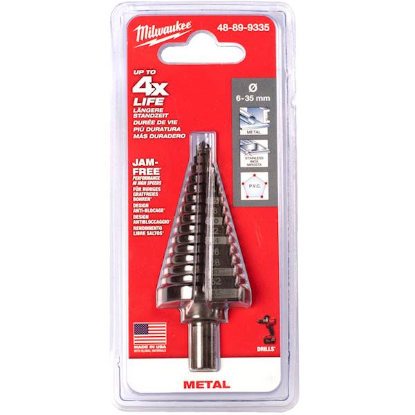Wiertło stopniowe stożkowe 6-35mm Milwaukee - 48899335