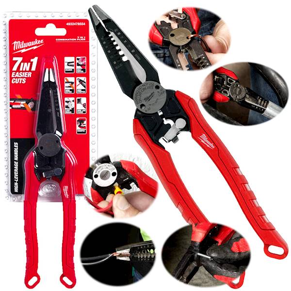 Szczypce dla elektryka do izolacji 7W1 Milwaukee - 4932478554