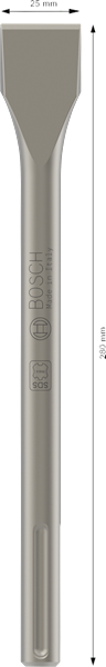 DŁUTO PŁASKIE DO ELEKTRON.L-280 SDS MAX  BOSCH  25X280 SDS MAX
