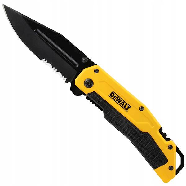 Nóż składany z ząbkami 82mm DeWalt DWHT0-10313