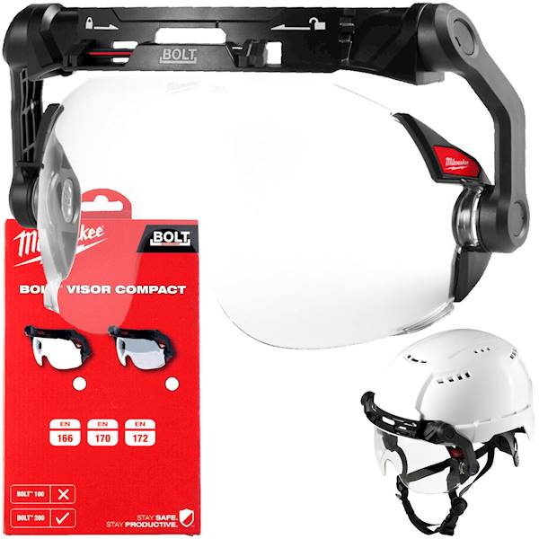 Okulary ochronne do kasku BOLT 200 Milwaukee   4932479946