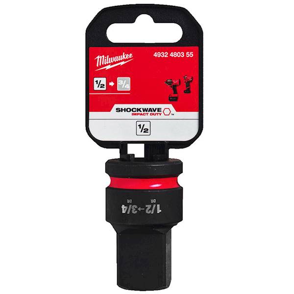 Przelotka adapter redukcja udar z 1/2" na 3/4" Milwaukee   4932480355