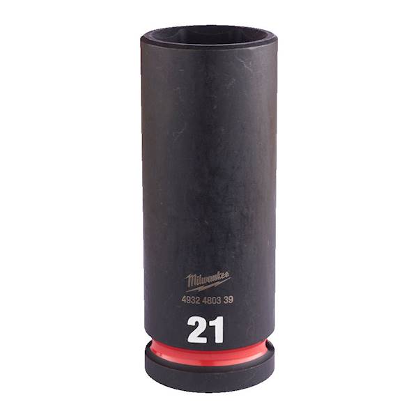 Nasadka udarowa 6-kątna DŁUGA 1/2 Milwaukee 21mm   4932480339
