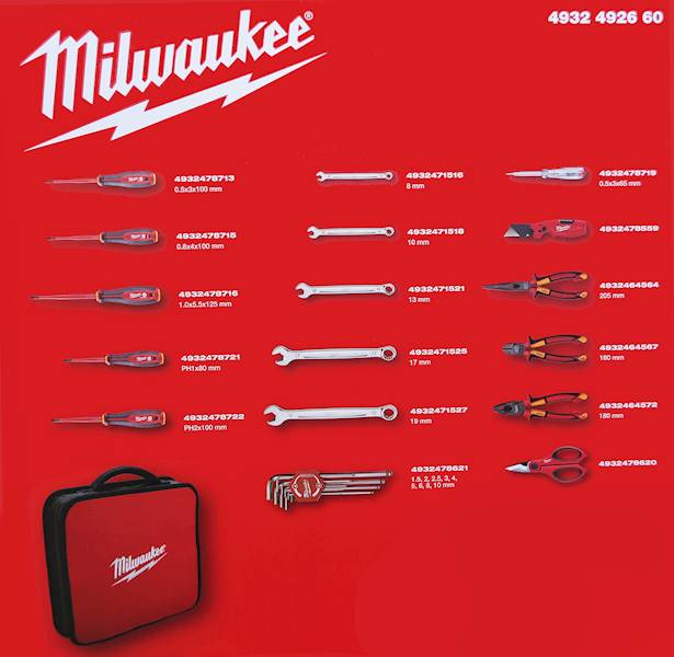 Zestaw narzędzi dla elektryka VDE 25 szt Milwaukee - 4932492660