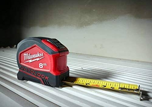 Miara taśma miernicza 8M Autolock 25mm Milwaukee   4932464664