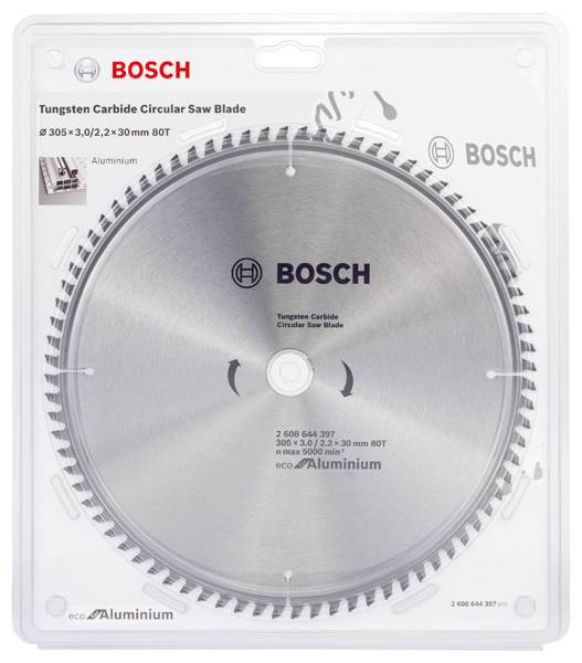 PIŁA TARCZOWA BOSCH ECO ALUMINIUM 305X3,0X30 Z80  2608644397