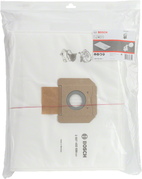 WOREK PAPIEROWY NA PYŁ DO GAS 55 /M OP.5SZT BOSCH 2607432038