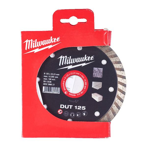 Tarcza diamentowa DUT 125mm  beton cegły Milwaukee   4932399527