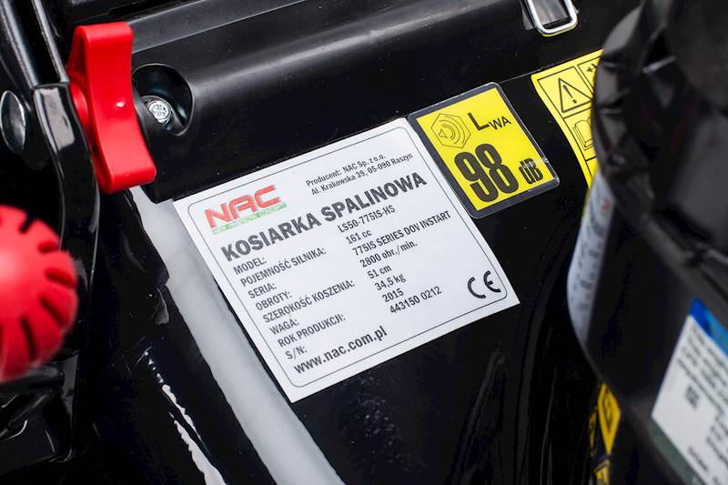 KOSIARKA SPALINOWA NAC LS50-775IS-HSDF ROZRUSZNIK