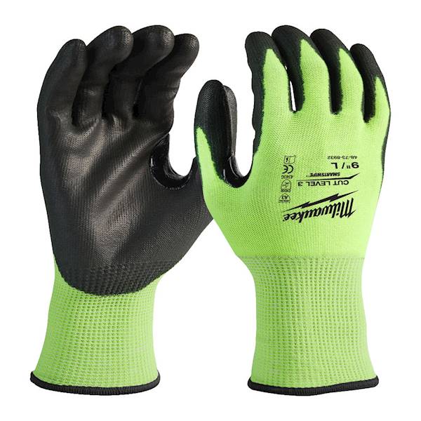 Rękawice FLUO antyprzecięciowe 3/C Milwaukee 10/XL - 4932478133
