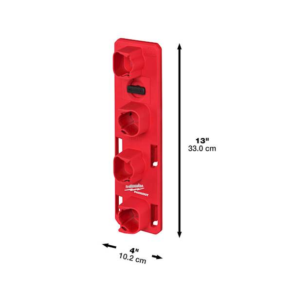 Uchwyt organizer na akumulatory M12 PACKOUT Milwaukee   4932480708