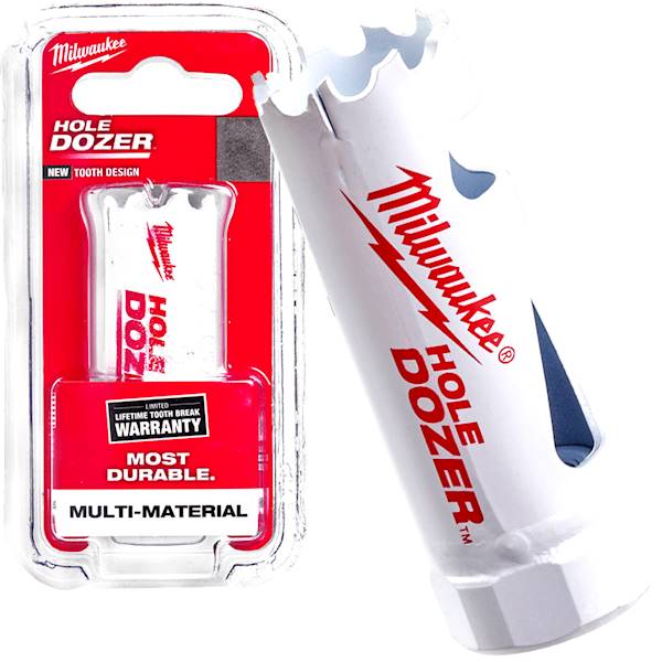 Otwornica koronka Multimaterial  HOLE DOZER Milwaukee 40mm - 49560087