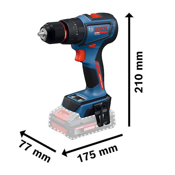 Wkrętarka udarowa 65Nm BOSCH EXPERT EXSB 18V-90 06019R3100