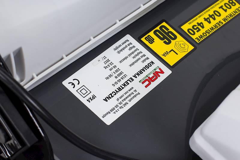 KOSIARKA ELEKTRYCZNA NAC LE18-46-SI-G 1800W  46cm