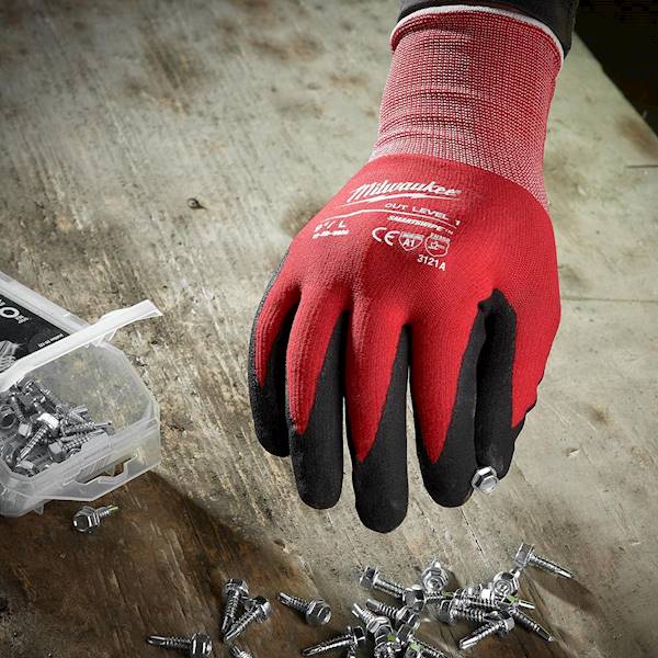 Rękawice robocze antyprzecięciowe Milwaukee Level 1/A roz. 7/S - 4932479712