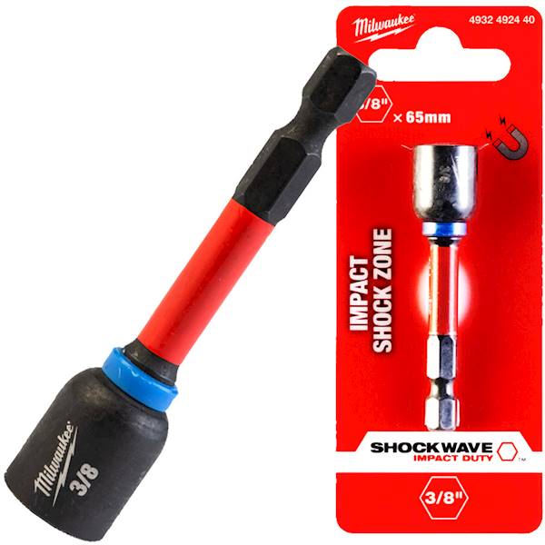 Nasadka udarowa magnetyczna HEX 4932492440 Milwaukee 3/8"